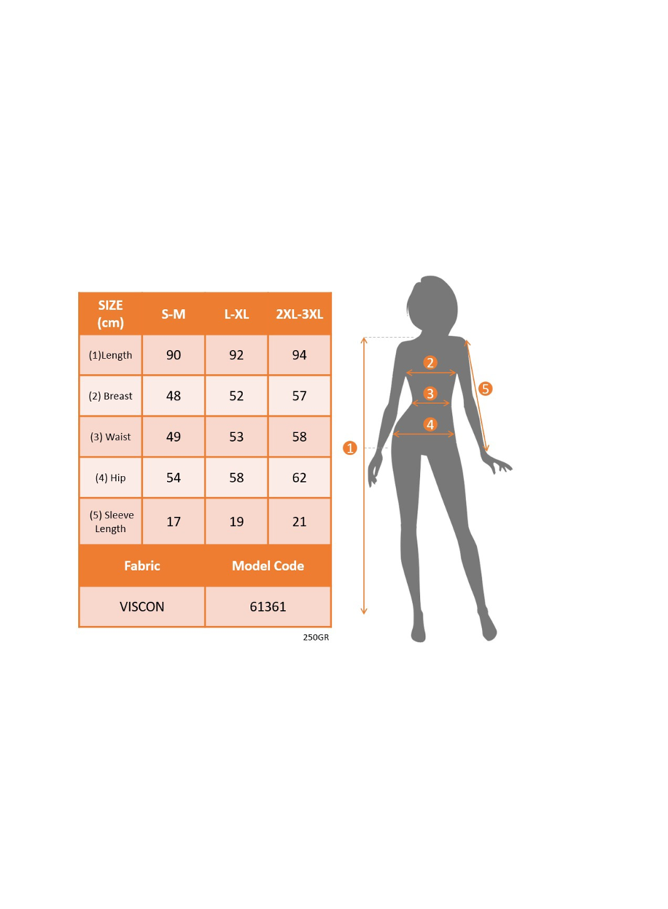 Kadın Kısa Kollu V çizgili Yakalı Kısa Viskon Elbise