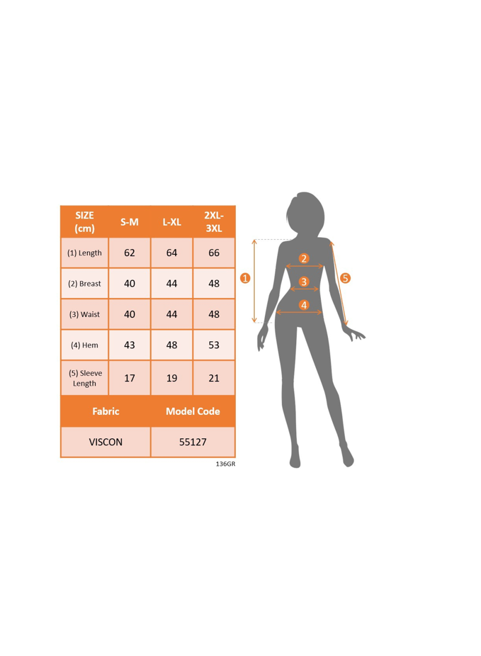 Kadın Kısa Kollu Yakası Açık Damla Ağ Tül Detaylı Viskon Bluz
