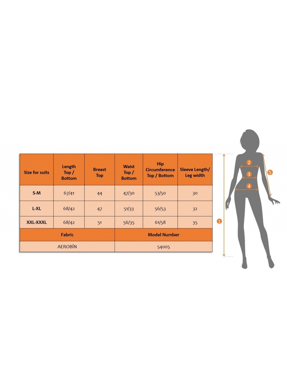 Kadın Sıfır Kol V Yaka Kuş Gözü Detay Bluz Short Aerobin Ikili Takım