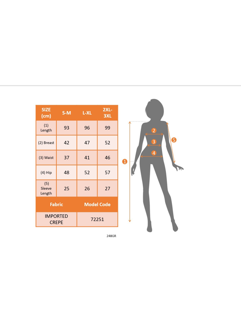 Kadın Kısa Kollu Geometrik Yaka Ithal Krep Elbise