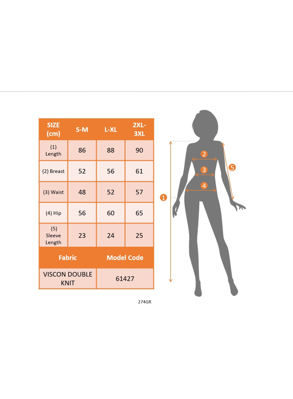 Kadın Kısa Kollu V Yakalı önden Düğmeli Viskon Iki Iplik Elbise