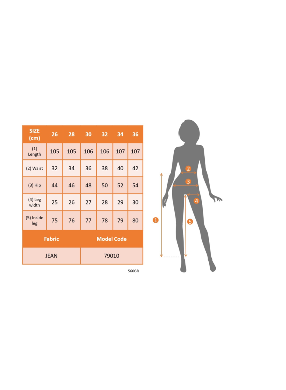 Kadın Yüksek Bel Cepli İspanyol Paçalı Kot Jeans Pantolon