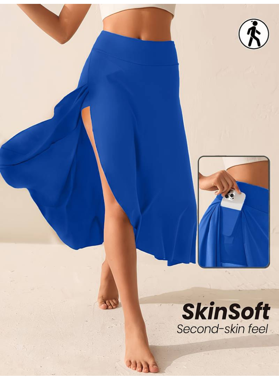 Kadın Cep Detay Taytlı Sandy Etek