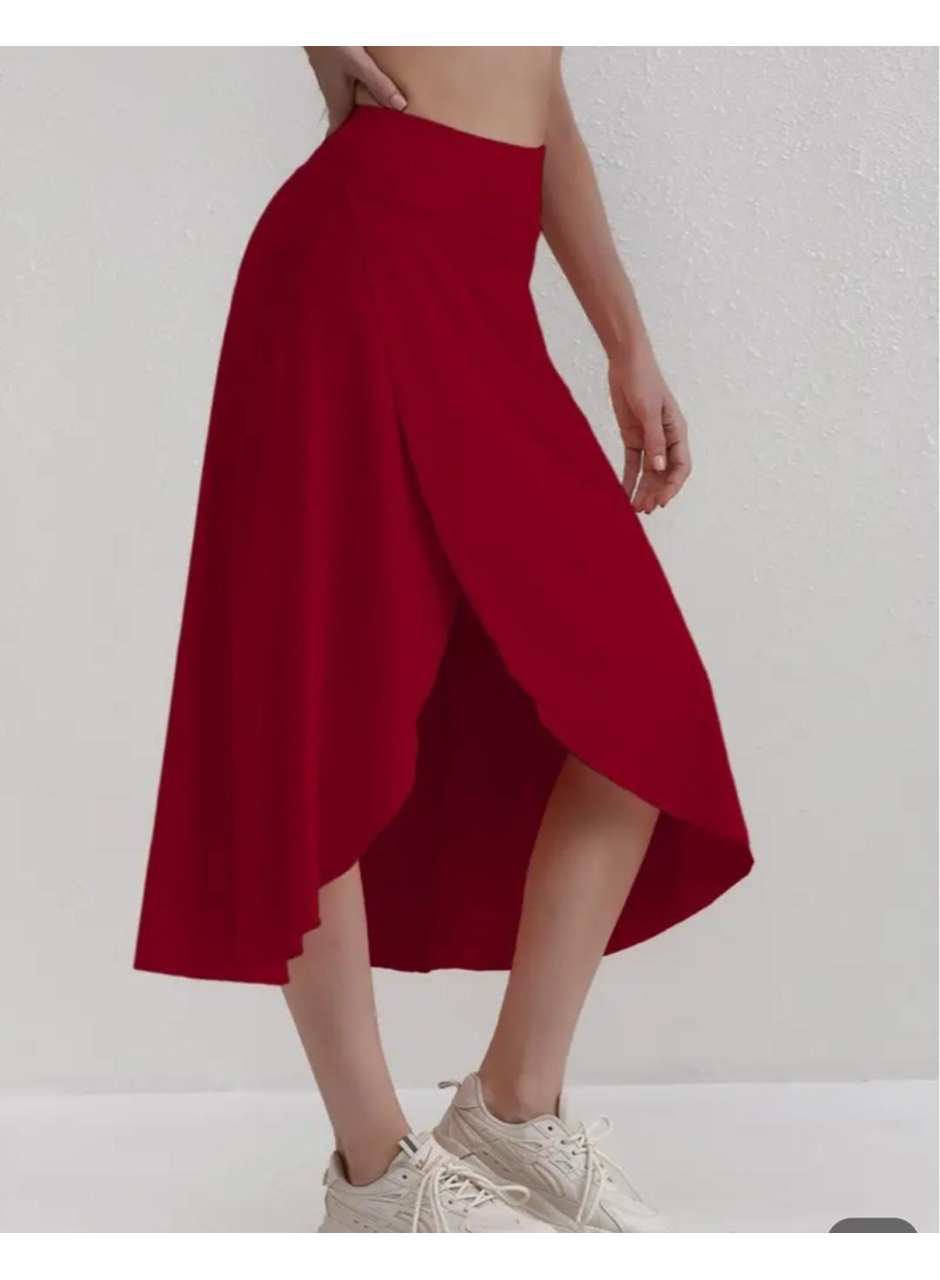 Kadın Cep Detay Taytlı Sandy Etek