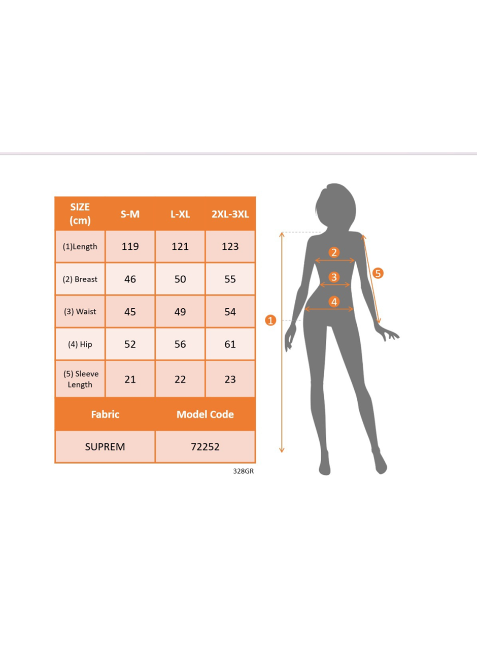 Kadın Kısa Kollu Bisiklet Yaka Desenli Belden Bağlamalı Yandan Yırtmaçlı Süprem Elbise