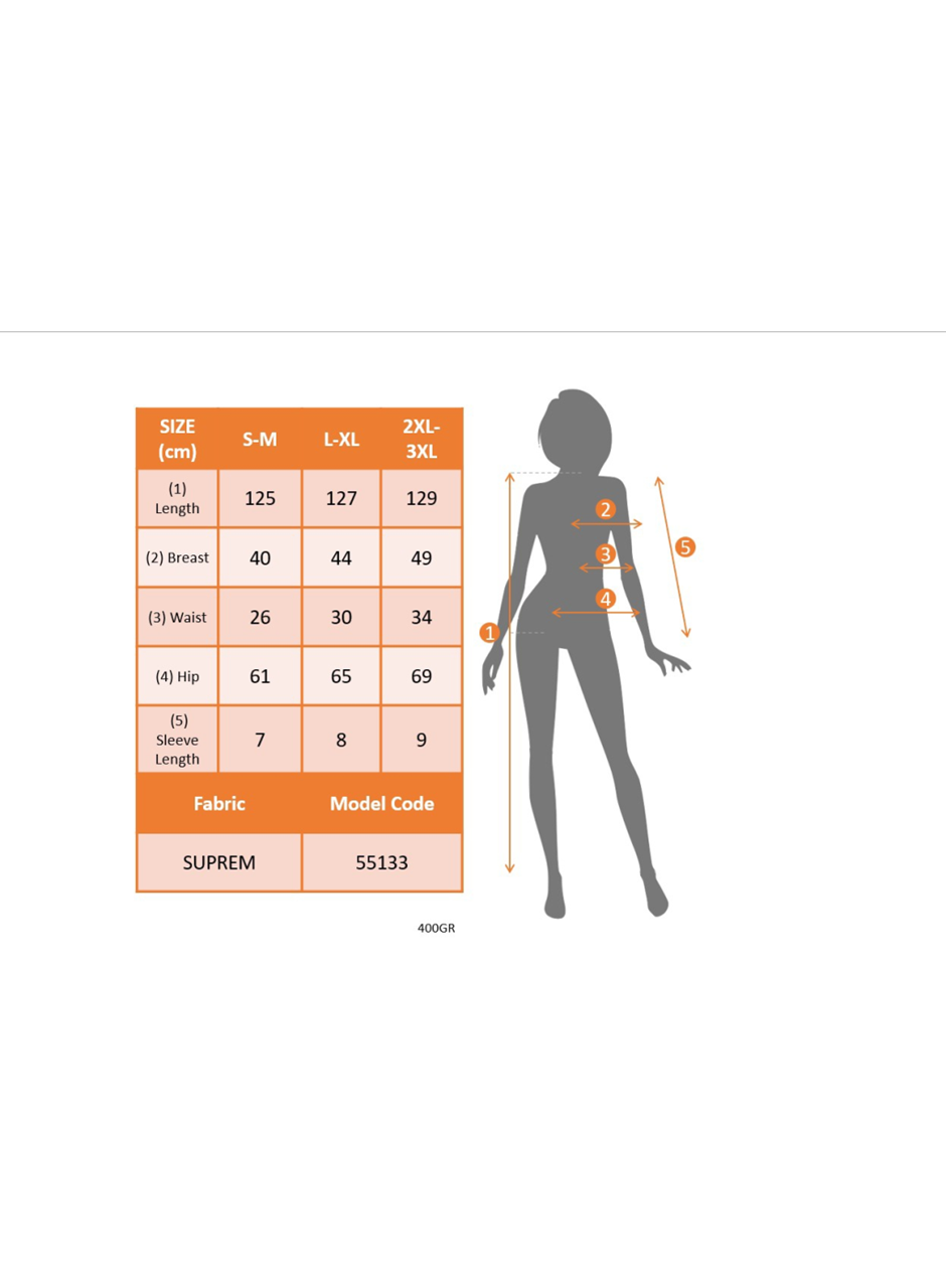 Kadın Kısa Kollu Kruvaze Yaka Beli Lastikli çiçek Desenli Elbise