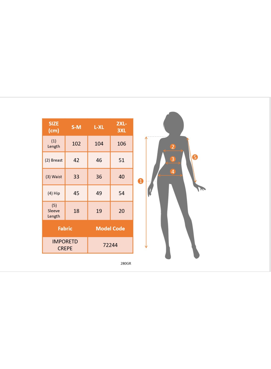 Kadın Kısa Kollu Volanlı Kruvaze Yaka Yanlardan Büzgülü Ithal Krep Elbise