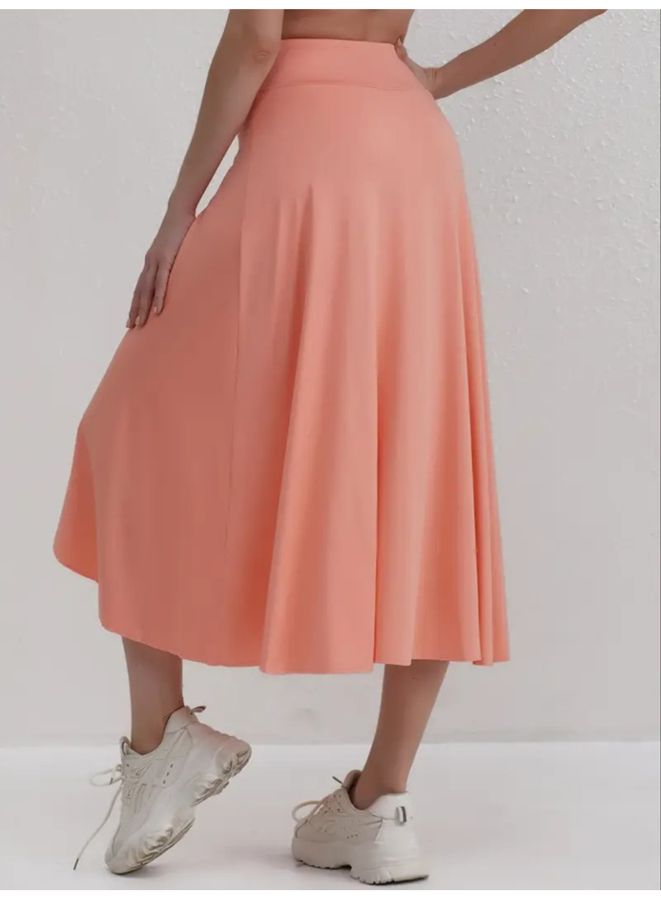 Kadın Cep Detay Taytlı Sandy Etek