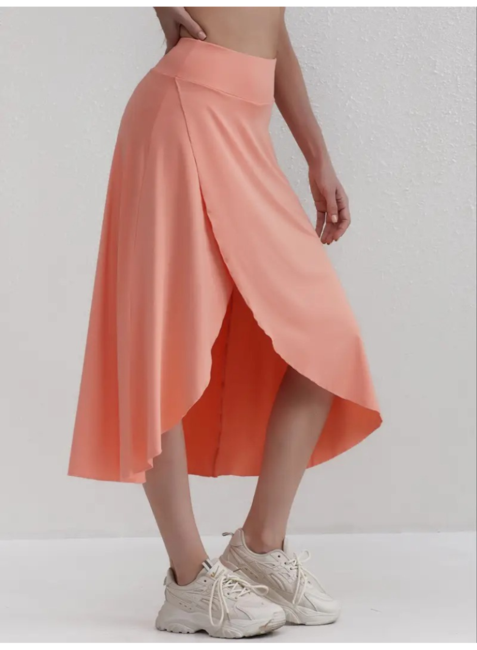 Kadın Cep Detay Taytlı Sandy Etek