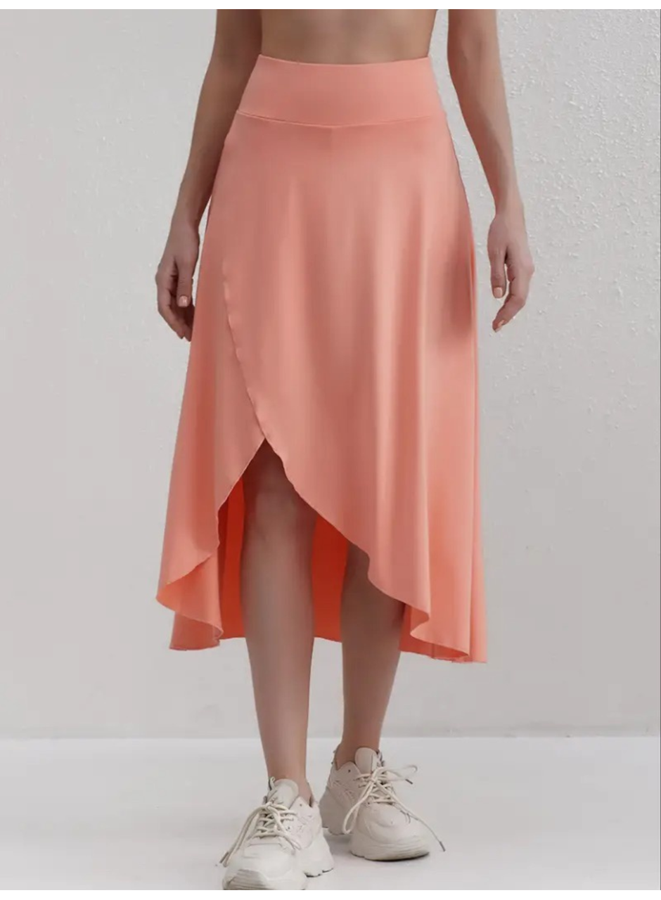 Kadın Cep Detay Taytlı Sandy Etek