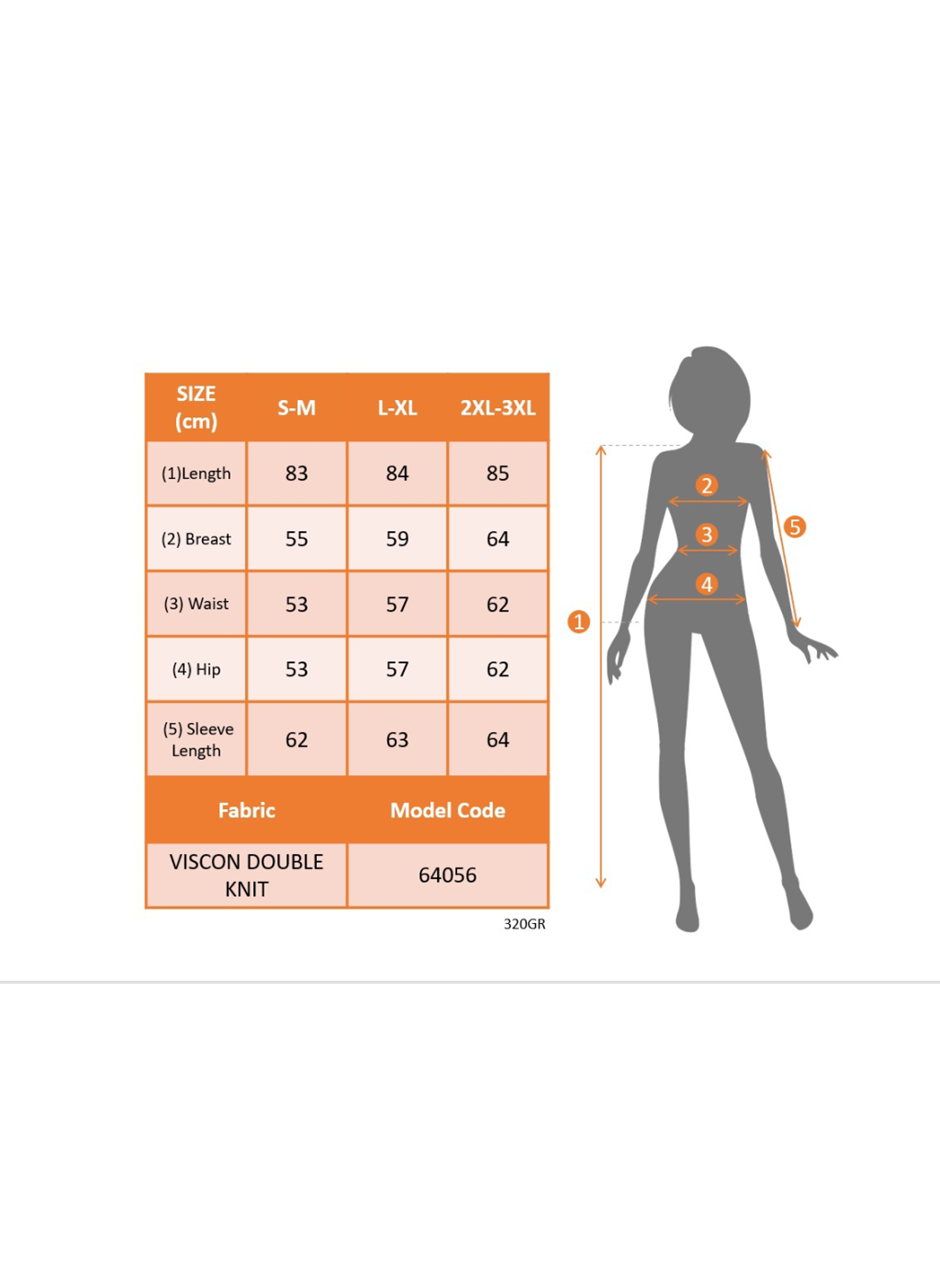 Kadın Uzun Kollu Bisiklet Yaka Desenli Viskon Iki Iplik Elbise