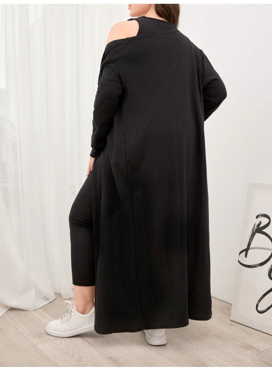 Kadın Uzun Kollu Hırka Atlet Ve Eşofman Yün Viskon üçlü Takım