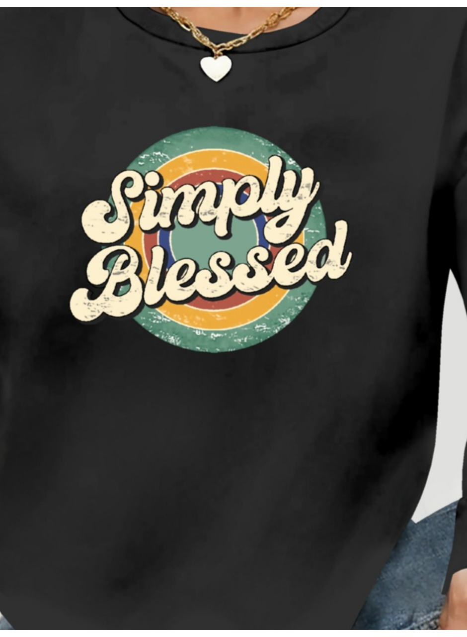 Kadın Uzun Kollu Bisiklet Yaka Viskon Iki Iplik Bluz