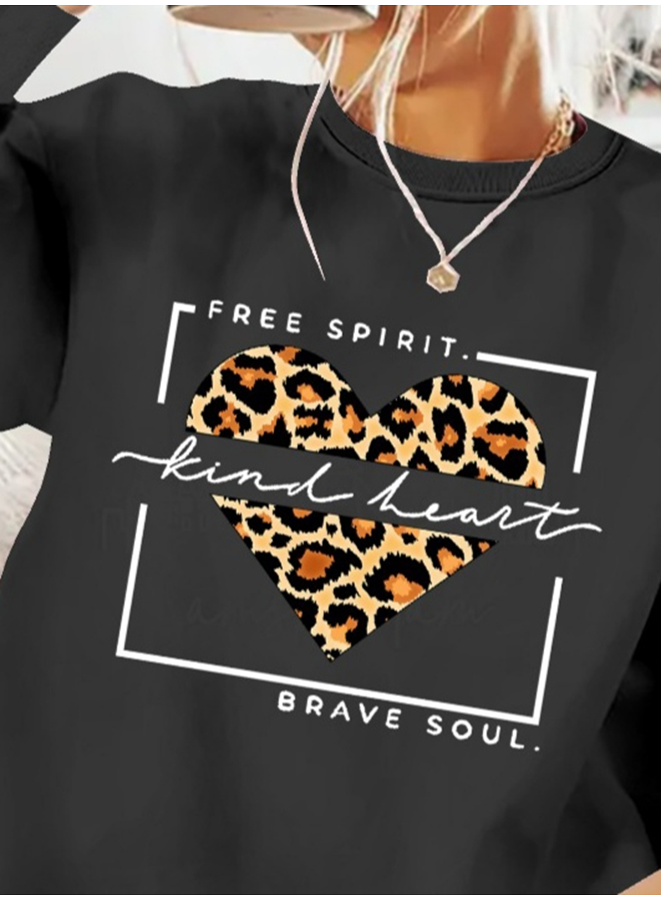 Kadın Uzun Kollu Bisiklet Yaka Desenli Viskon Iki Iplik Bluz