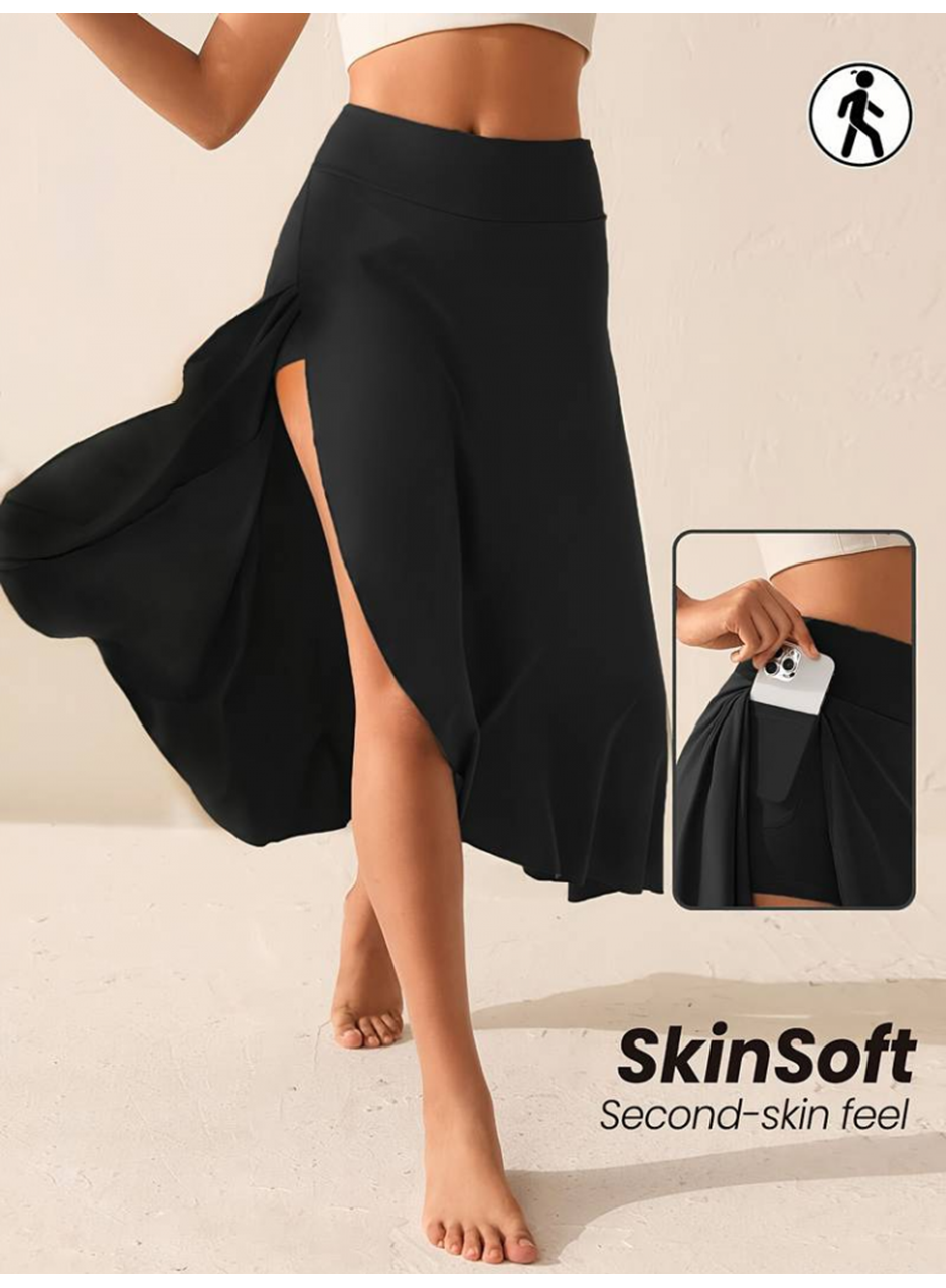 Kadın Cep Detay Taytlı Sandy Etek