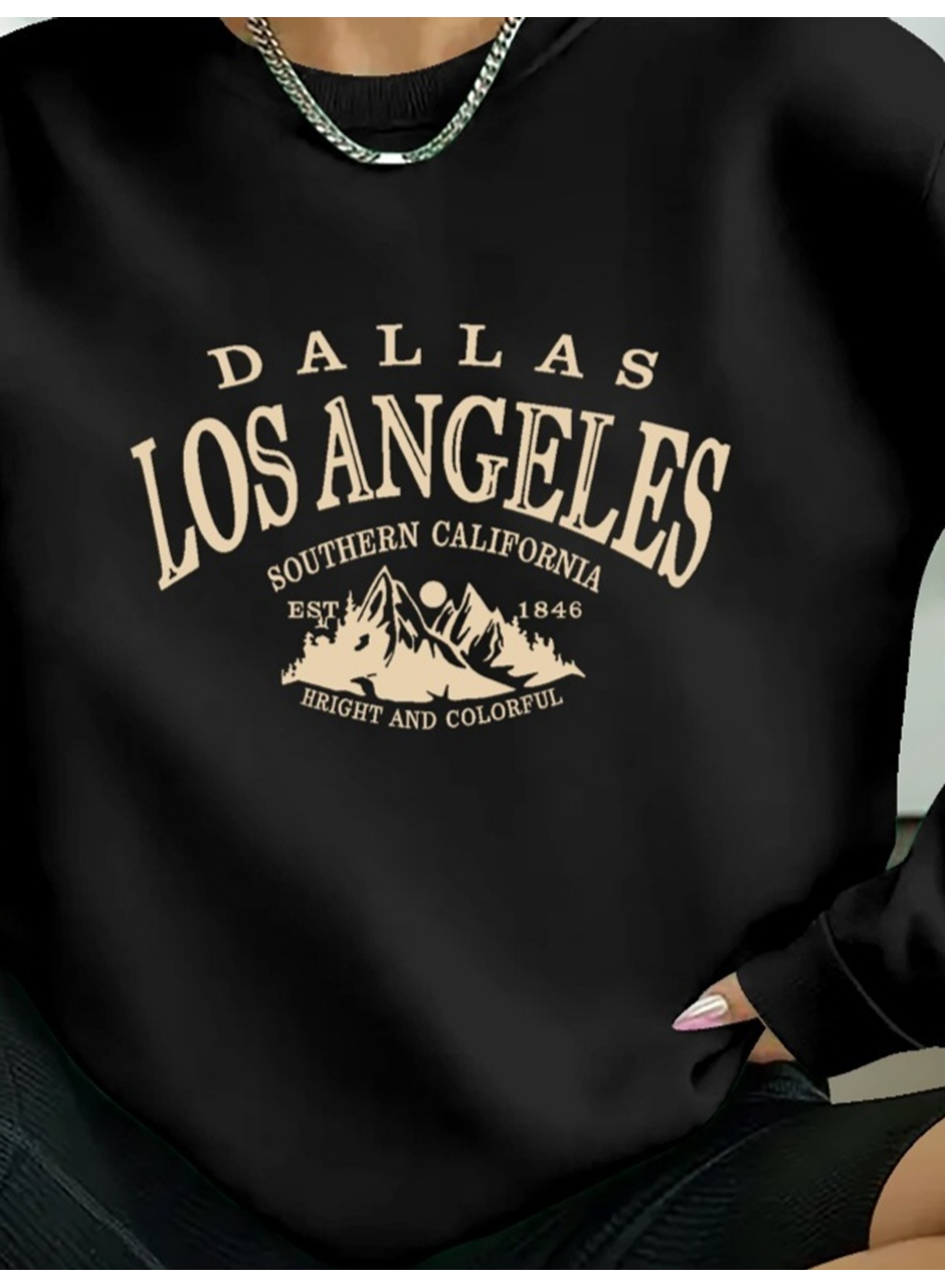 Kadın Uzun Kollu Bisiklet Yaka Viskon Iki Iplik Bluz