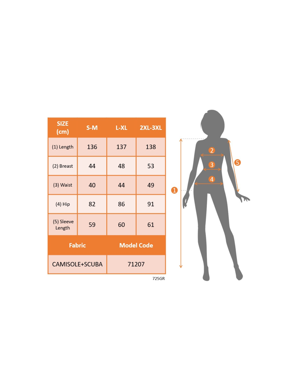 Kadın Uzun Kollu Yaka Açık üst Kaşkorse Beli Kuşaklı Alt çiçek Baskılı Dalgıç Elbise