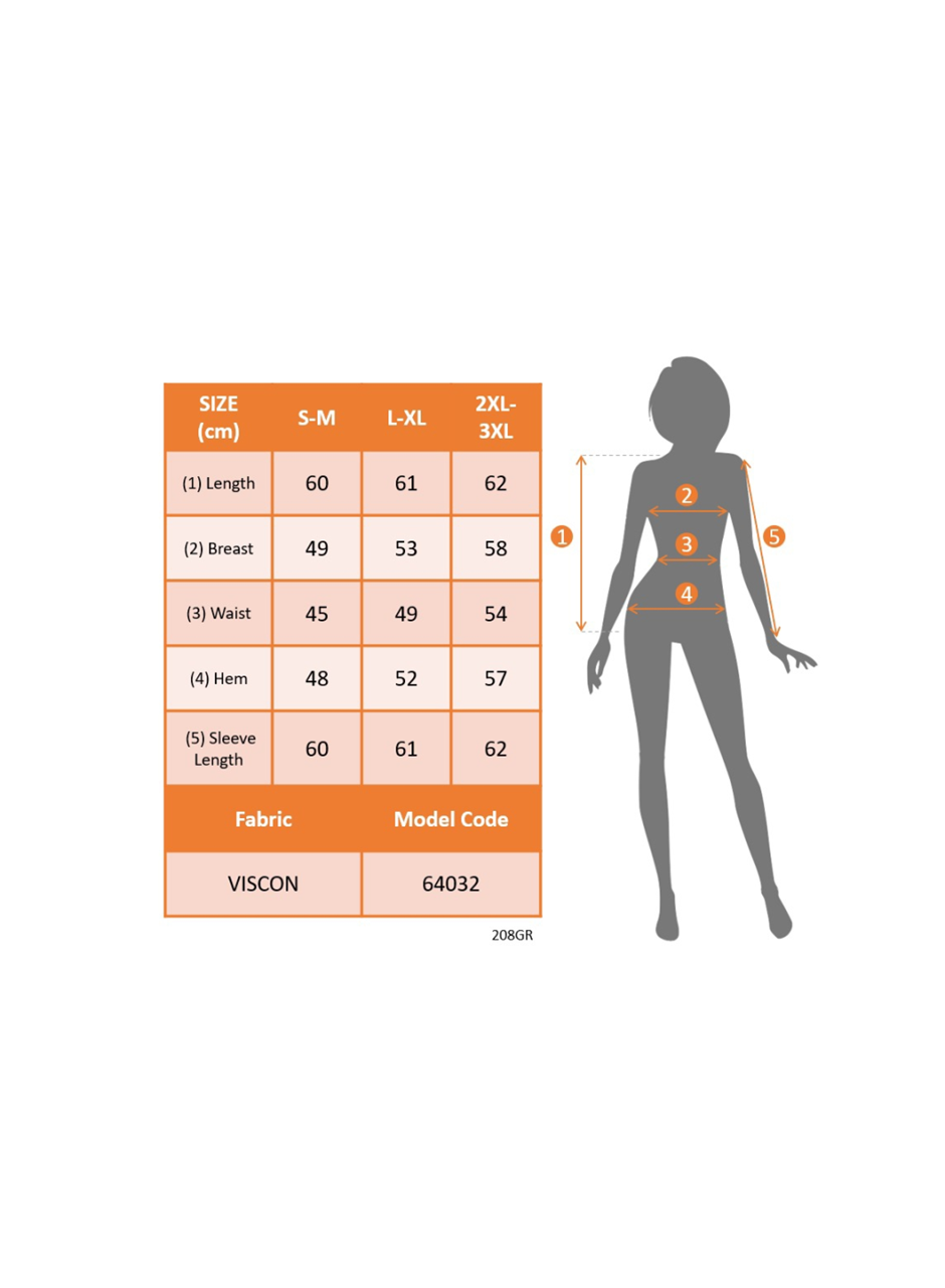 Kadın Uzun Kollu Bisiklet Yaka Desenli Viskon Bluz