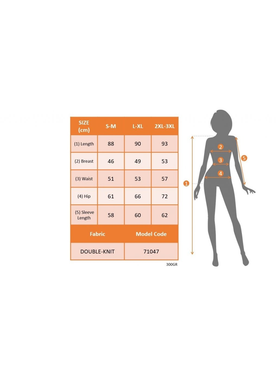 Kadın Uzun Kollu Bisiklet Yaka çapraz Büzgü Detay Iki Iplik Mini Boy Elbise