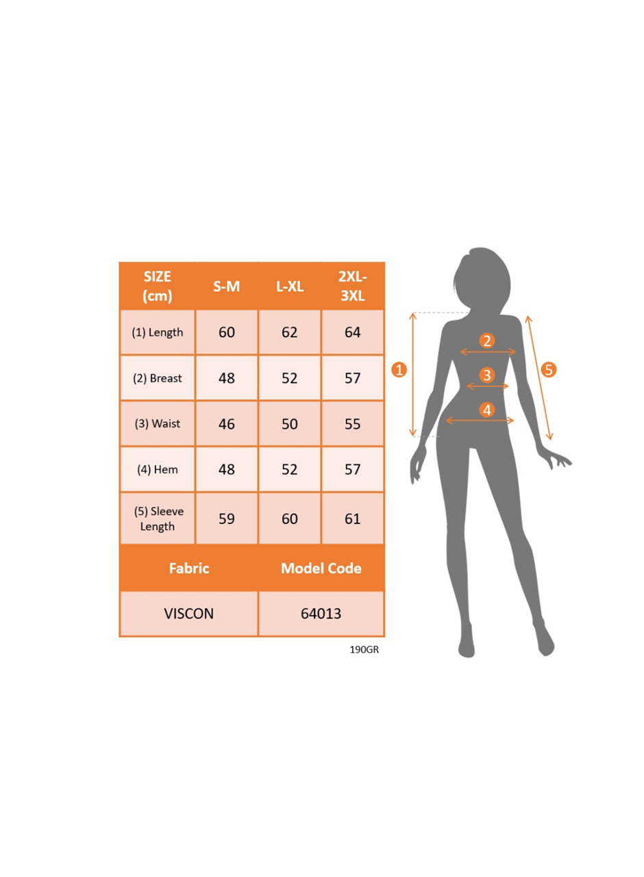 Kadın Uzun Kollu Bisiklet Yakabe Youdesenli Viskon Bluz