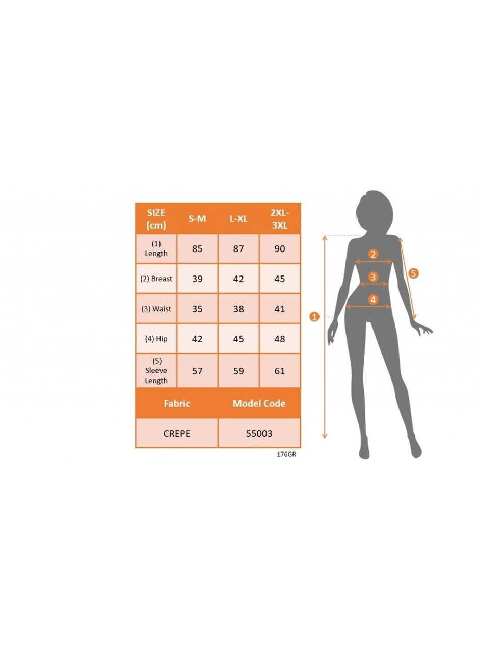 Kadın Uzun Kollu Bisiklet Yaka Kol Vegöğüs Tül Detay Krep Elbise