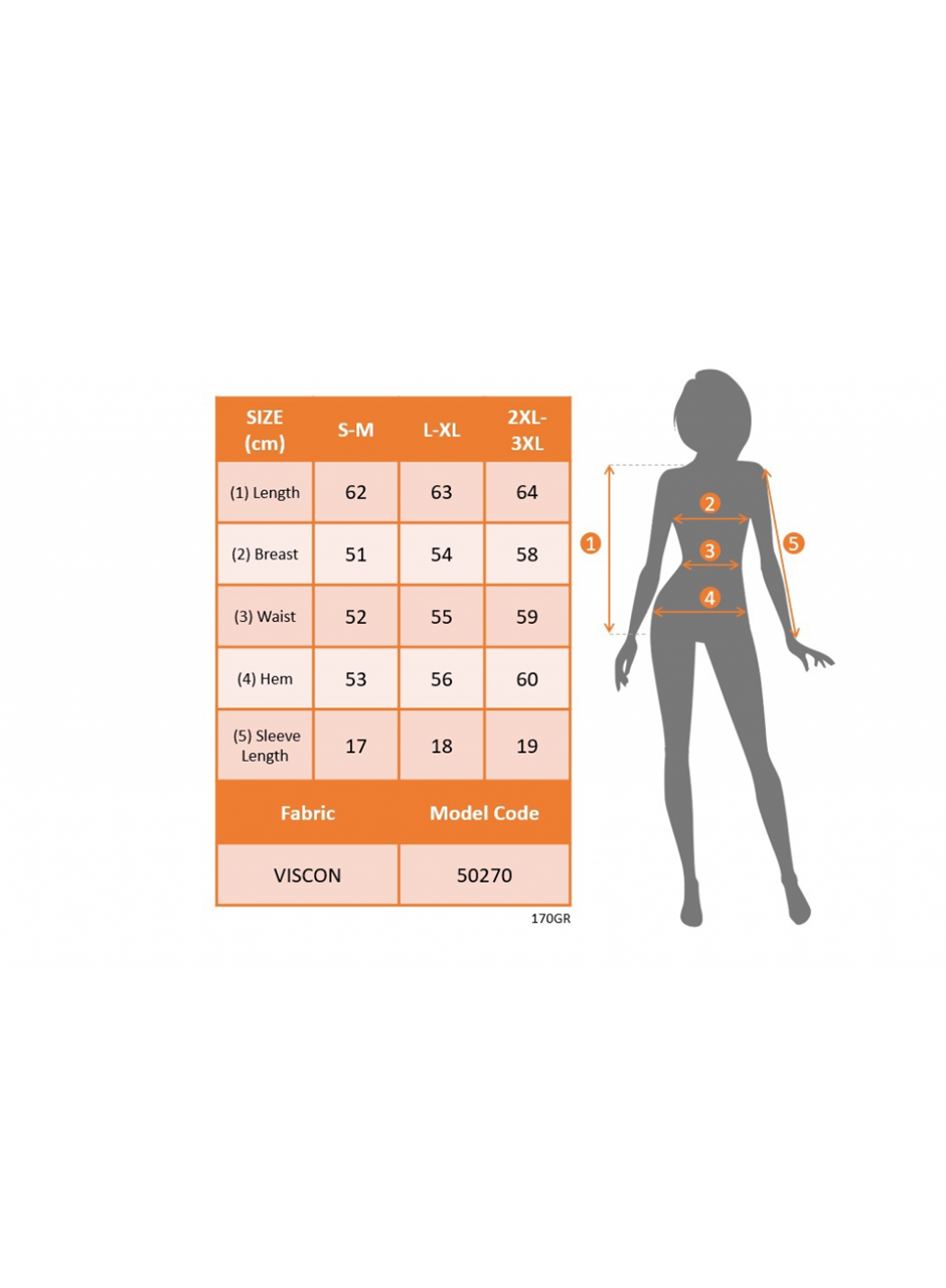 Kadın Kısa Kollu Palmiye Baskılı Viskon T-shirt