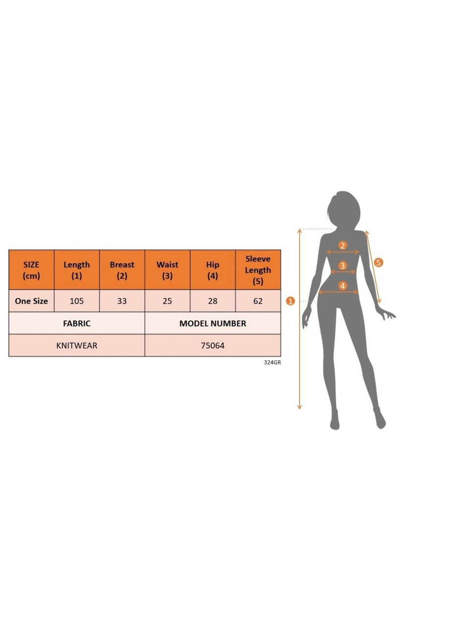 Kadın Uzun Kollu çift Renk Midi Boy Triko Elbise