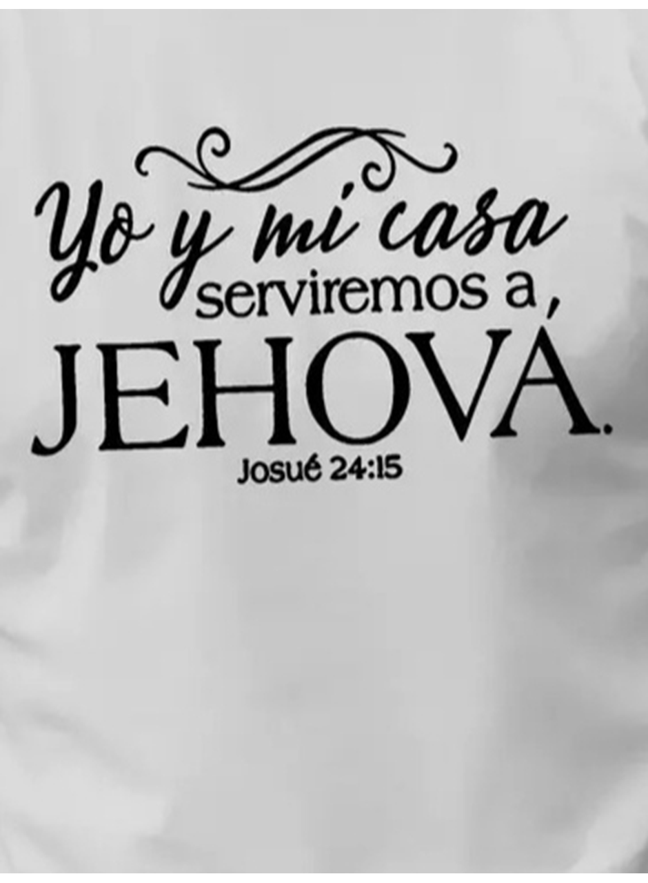 Erkek Jehova Baskılı Süprem T-shirt