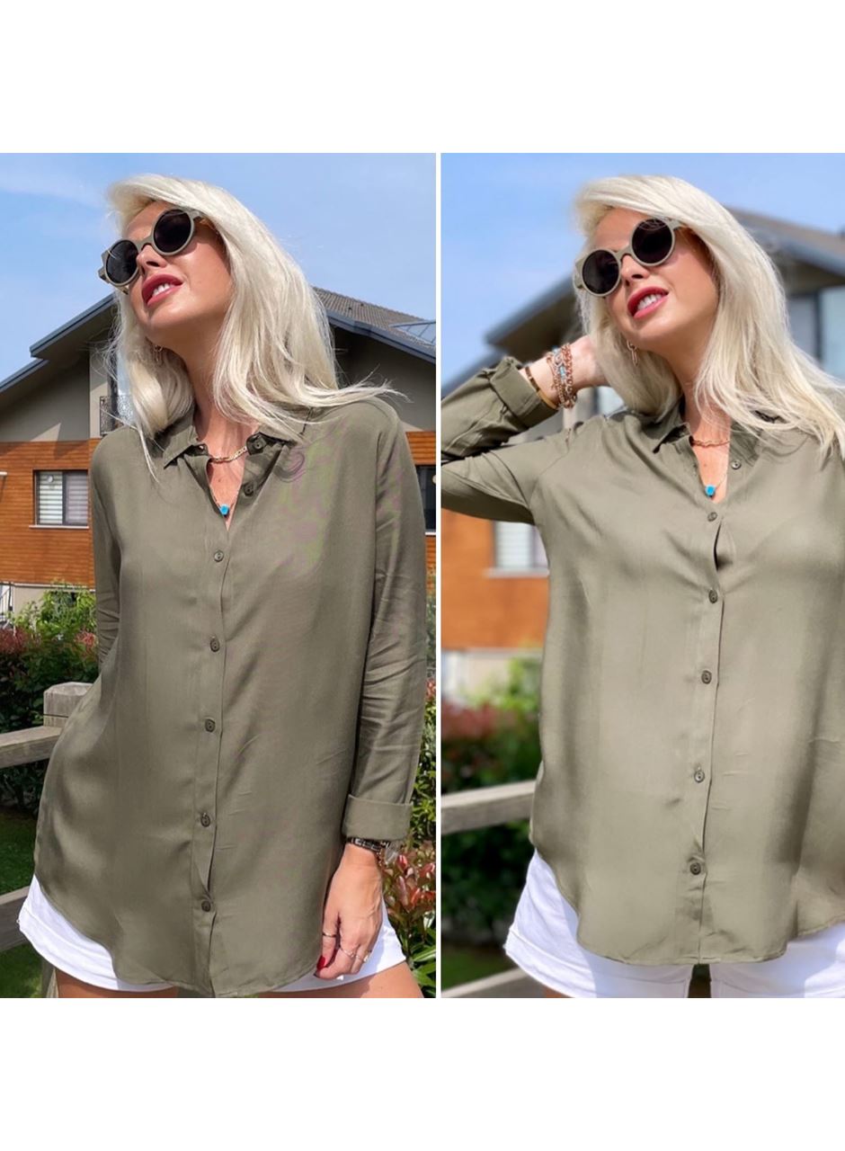 Dokuma Viskon Kumaş Efsane Gömlek