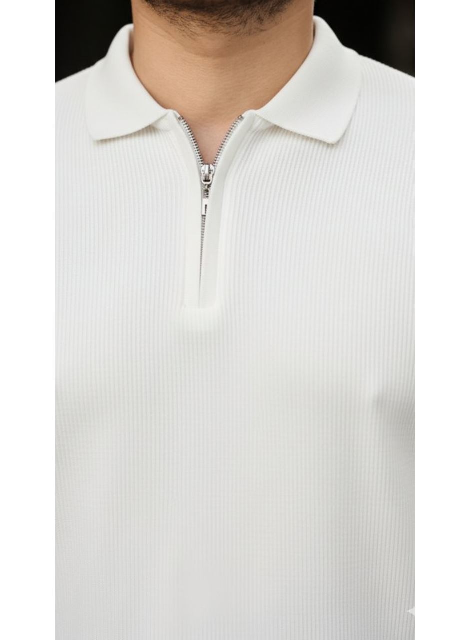 Erkek Selanik örme Yakalı Uzun Kollu Triko