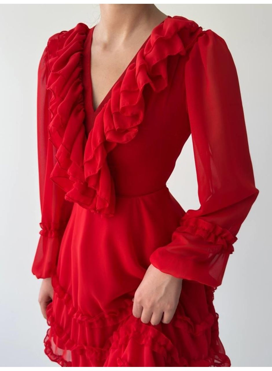 Osıes Fırfırlı Elbise