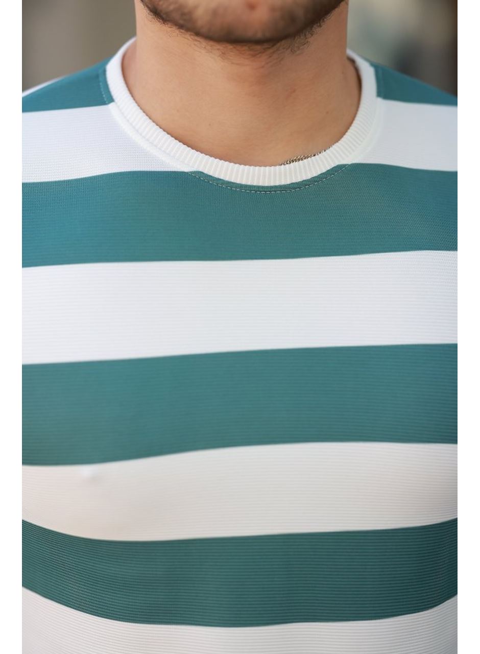 Erkek çift Renk Pamuklu örme Kumaş Kısa Kollu T-shirt