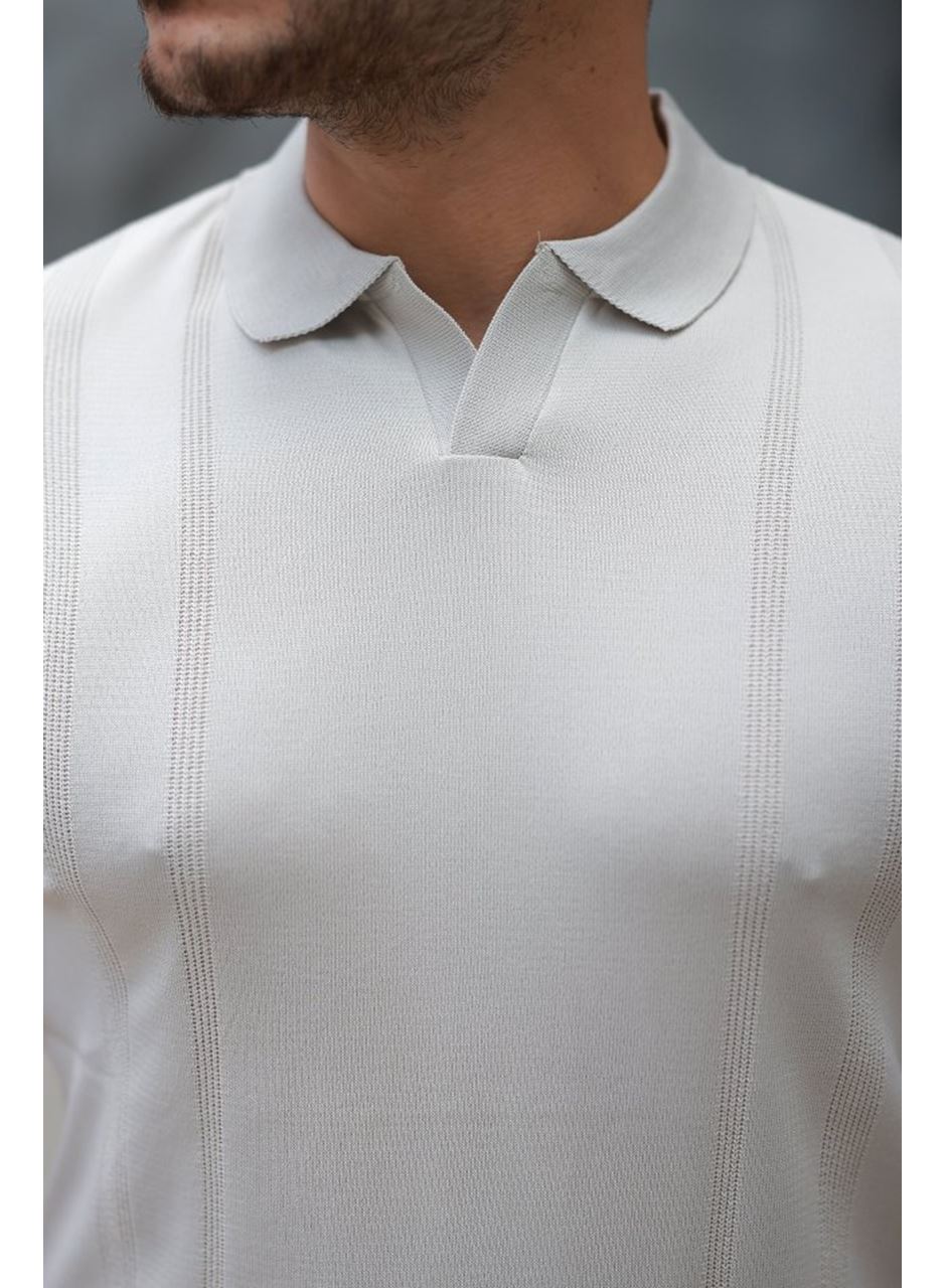 Erkek Hemşire Yaka Kısa Kollu Tişört