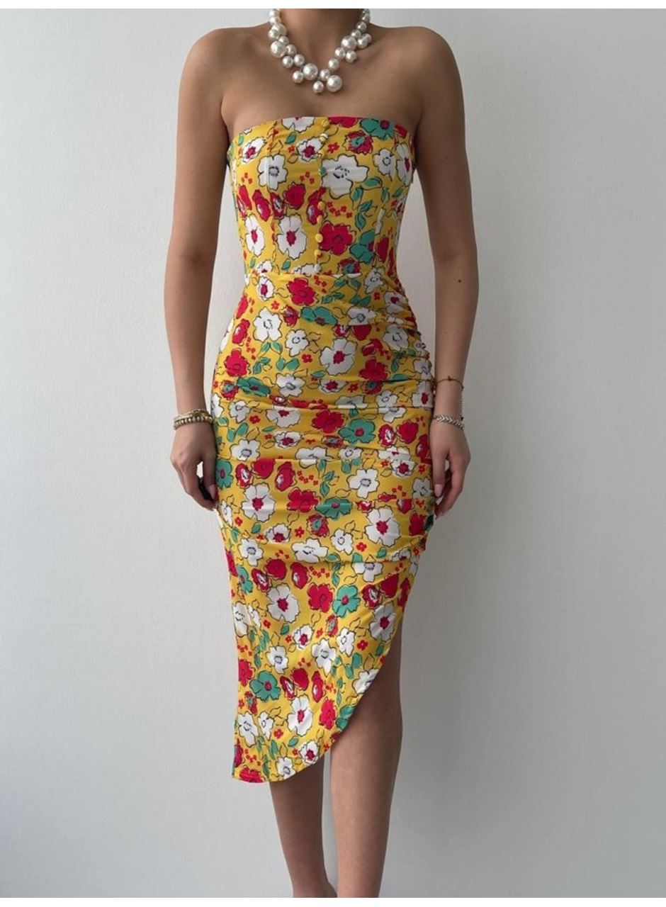 Emelıe Straplez Elbise