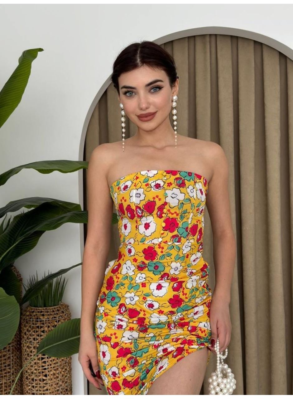 Emelıe Straplez Elbise