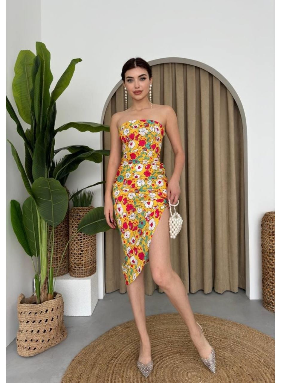 Emelıe Straplez Elbise