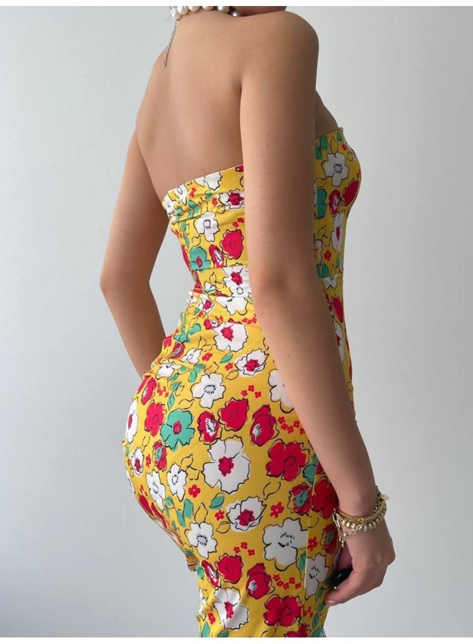 Emelıe Straplez Elbise