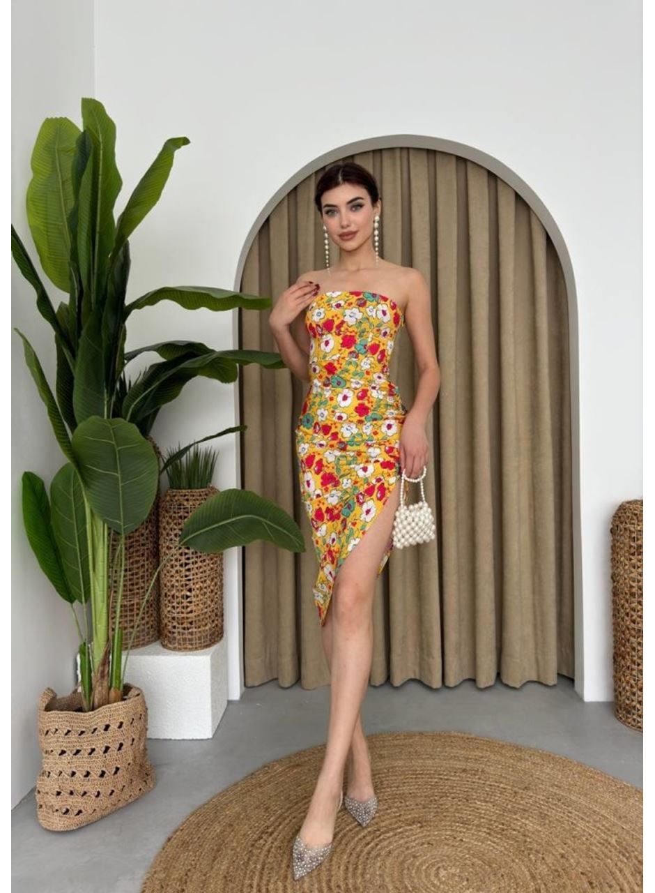 Emelıe Straplez Elbise