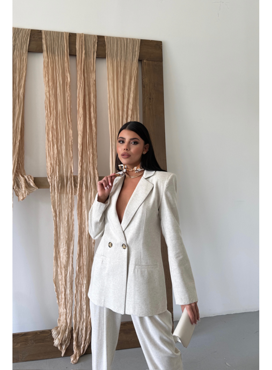 KETEN CEKET - PANTOLON TAKIM - Ham