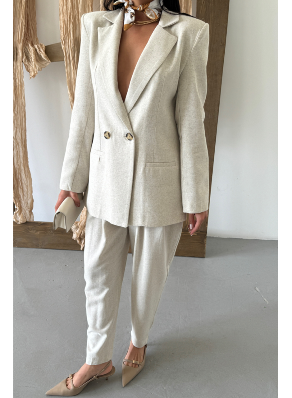 KETEN CEKET - PANTOLON TAKIM - Ham