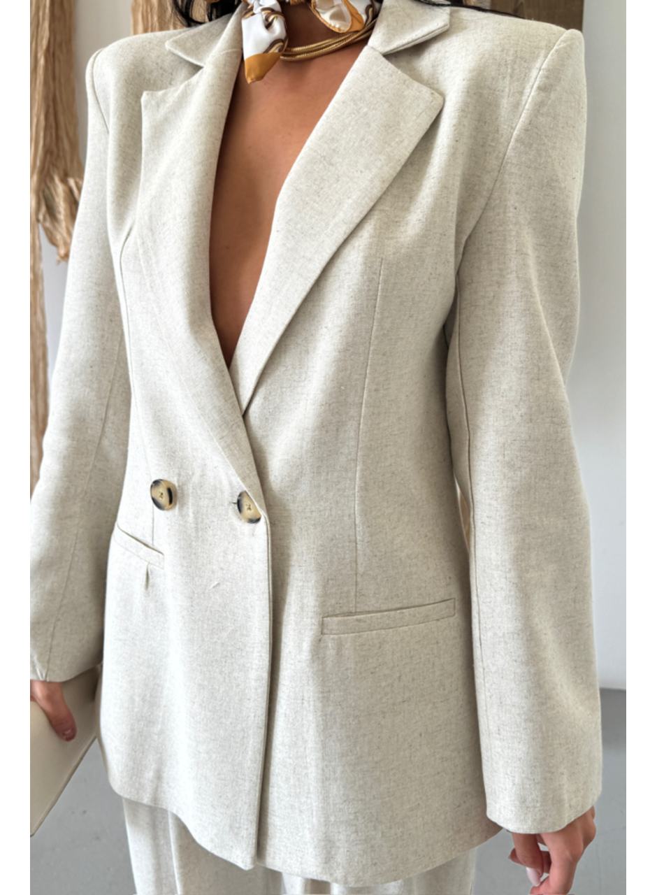 KETEN CEKET - PANTOLON TAKIM - Ham