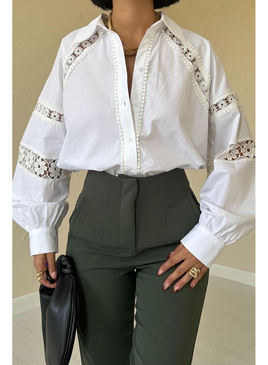 Haki Pensli Ve Dar Paça Pantolon