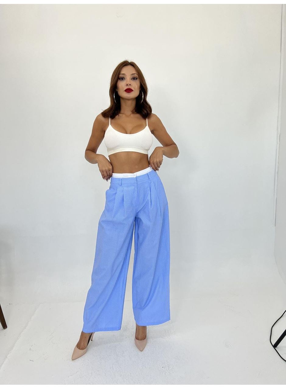 7109 PANTOLON-DALLAS ÇİZGİLİ