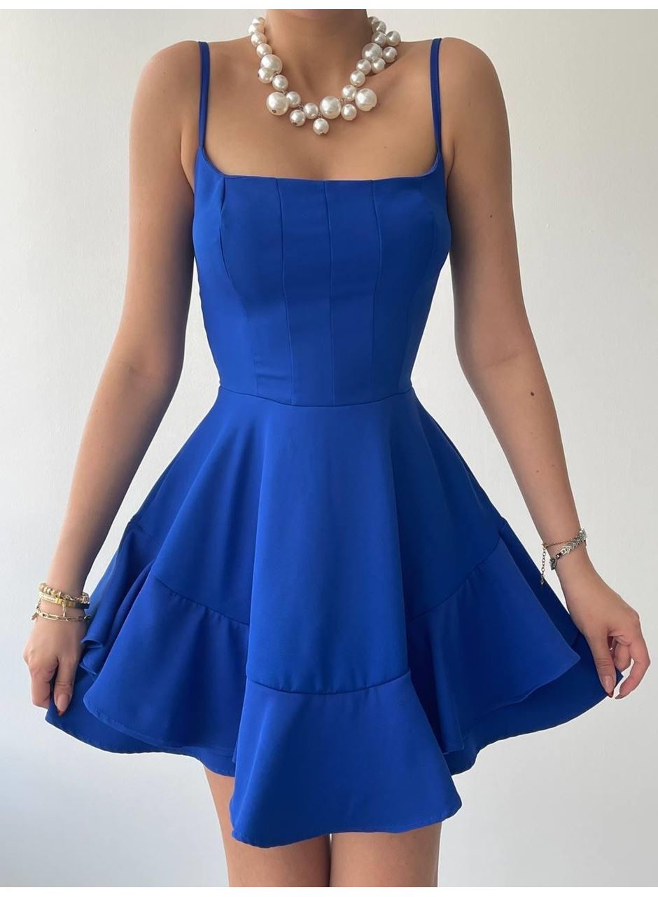 Common İp Askılı Elbise