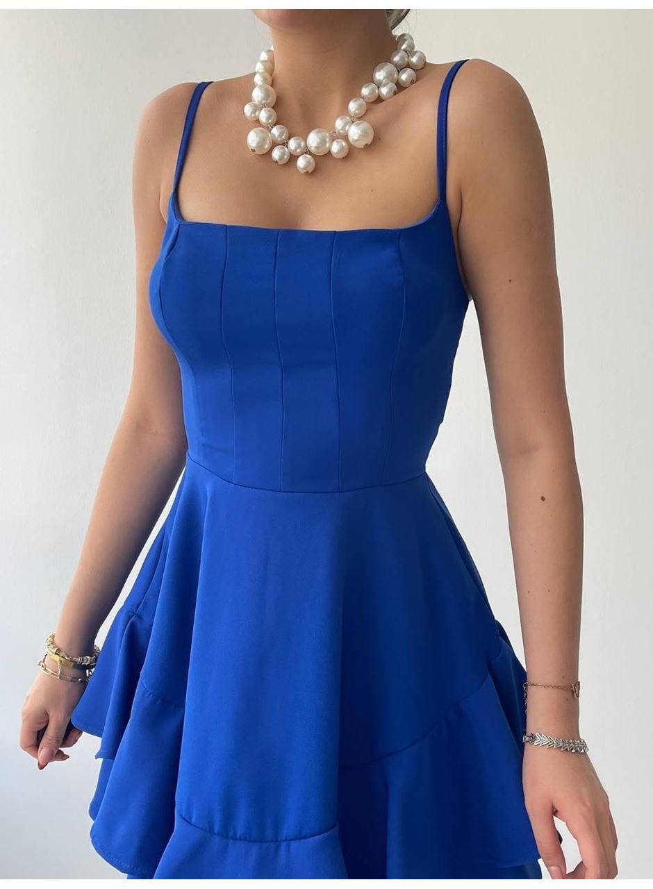 Common İp Askılı Elbise