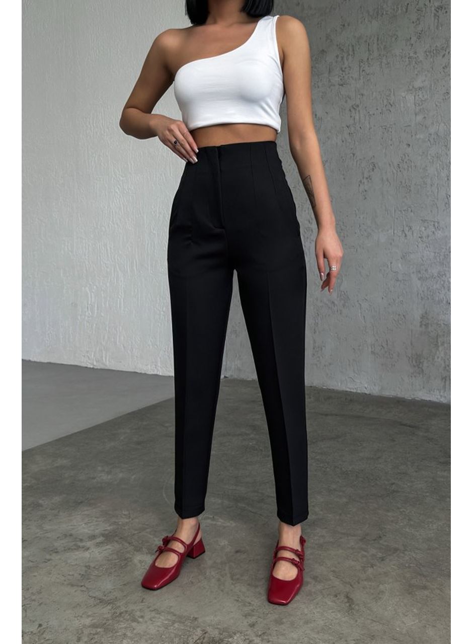 Yüksek Bel Pensli̇ Pantolon