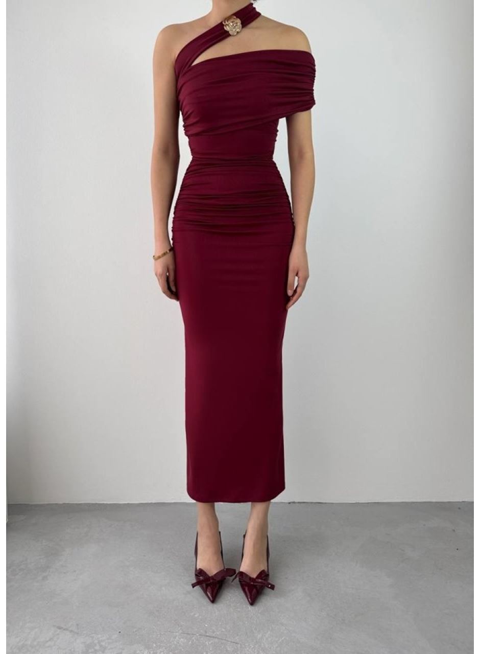 Reta Çapraz Omuz Elbise