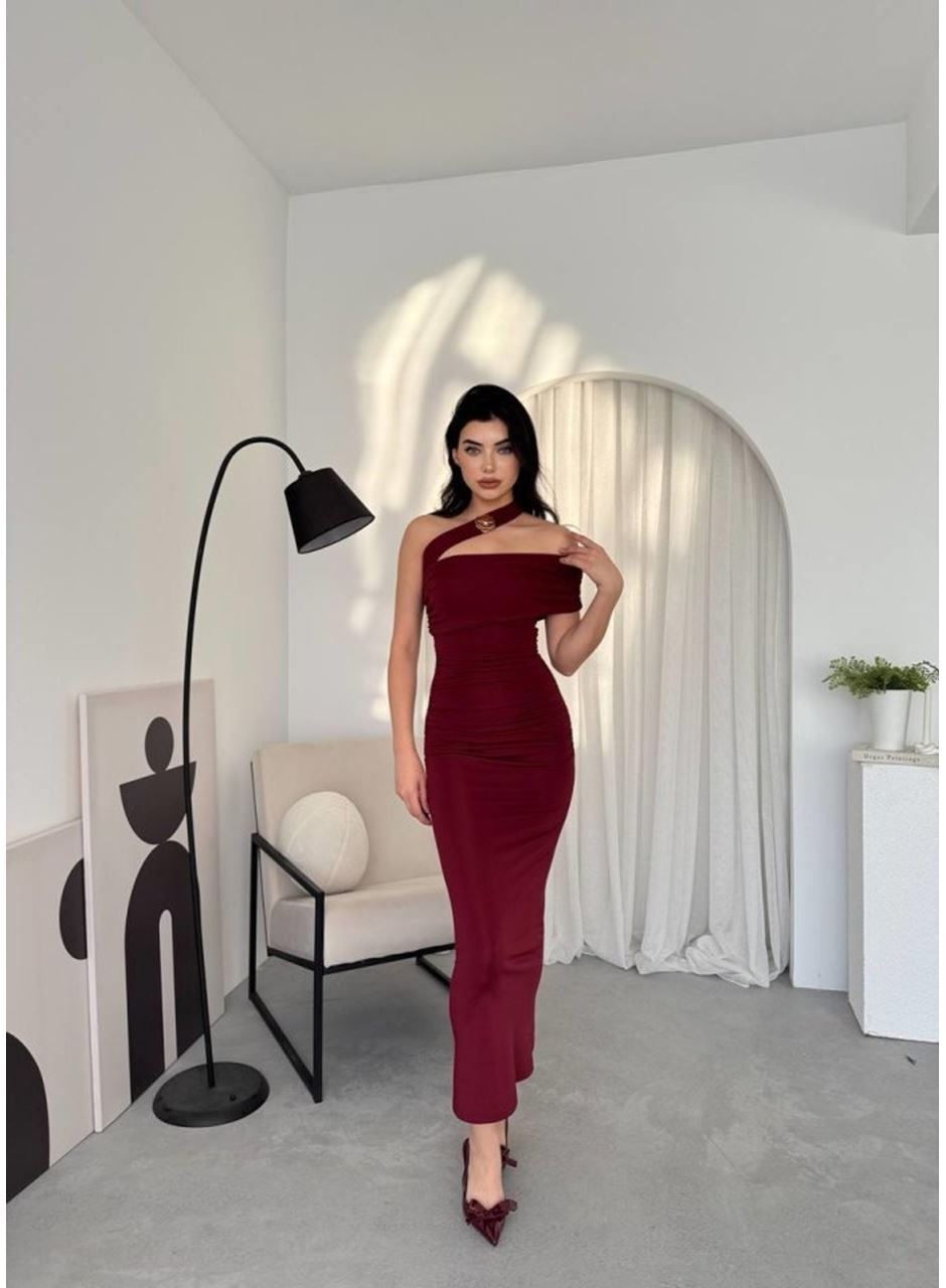 Reta Çapraz Omuz Elbise