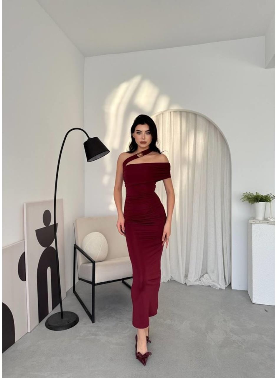 Reta Çapraz Omuz Elbise