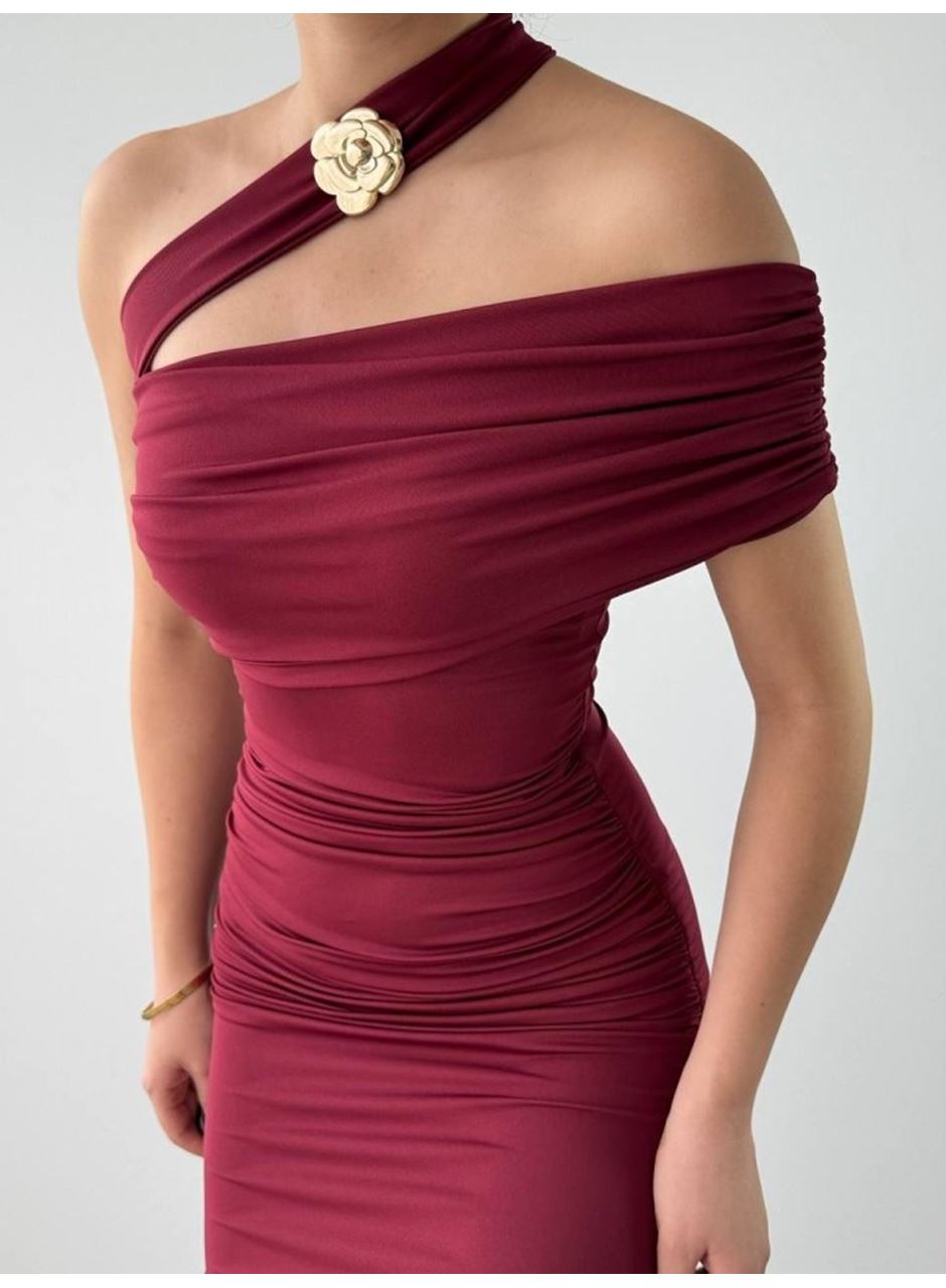 Reta Çapraz Omuz Elbise